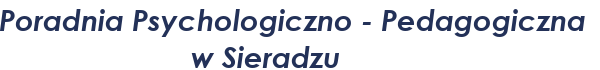 Poradnia Psychologiczno - Pedagogiczna w Sieradzu